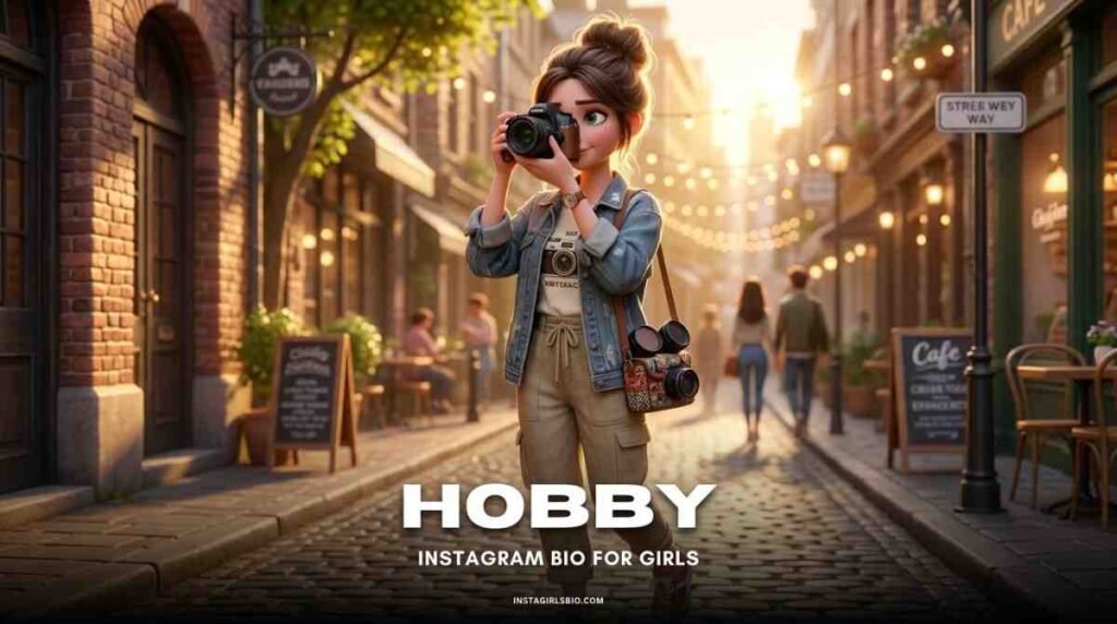 Hobby instagram bio for girls