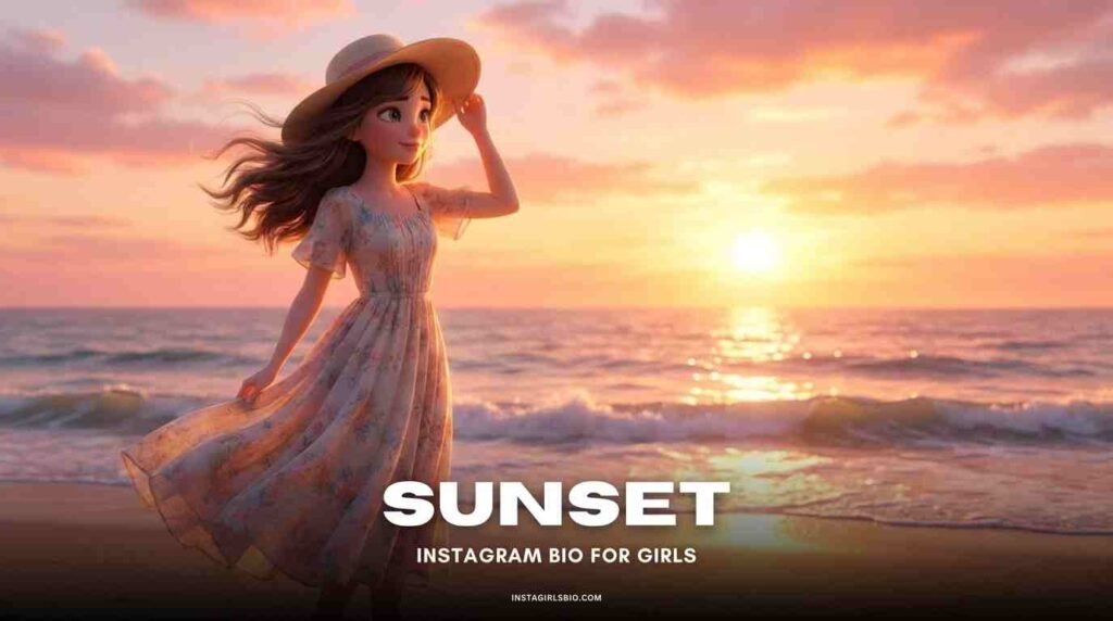 Sunset Instagram captions for Girls