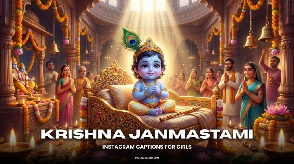 Krishna Janmastami Instagram Captions