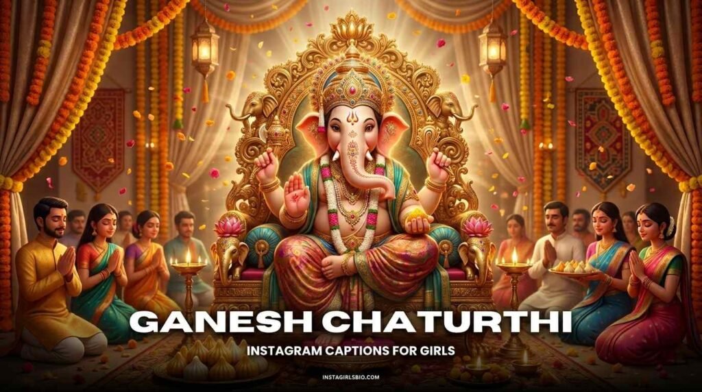 Ganesh Chaturthi Instagram captions
