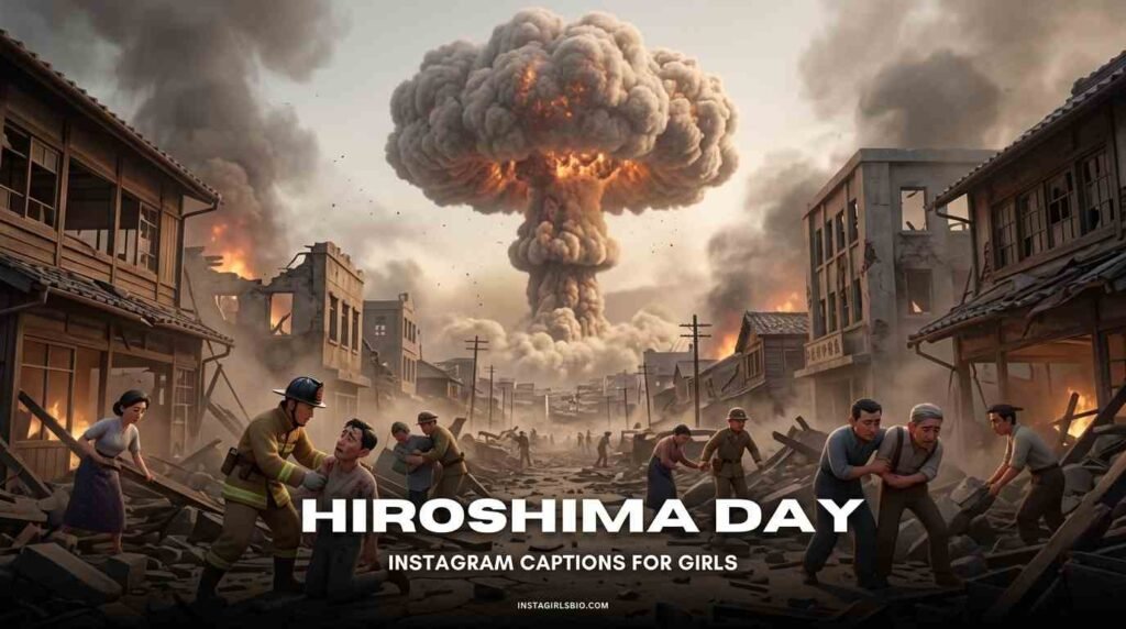 hiroshima day Instagram captions