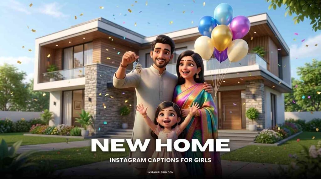 New home Instagram captions