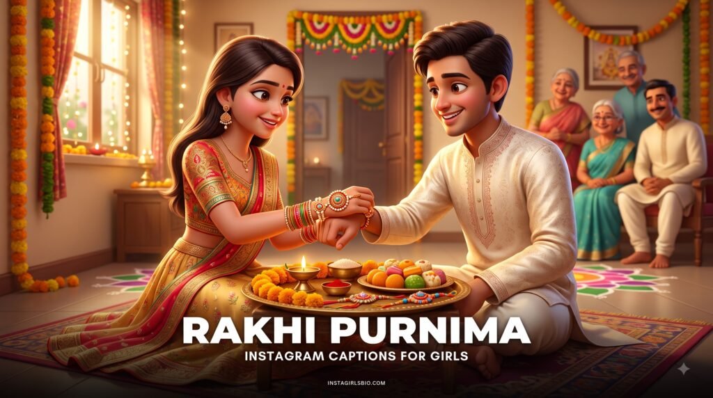 Rakhi purnima Instagram captions