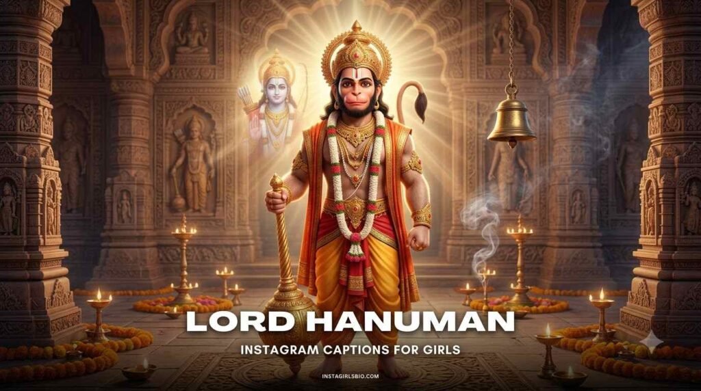 Lord Hanuman Instagram Captions