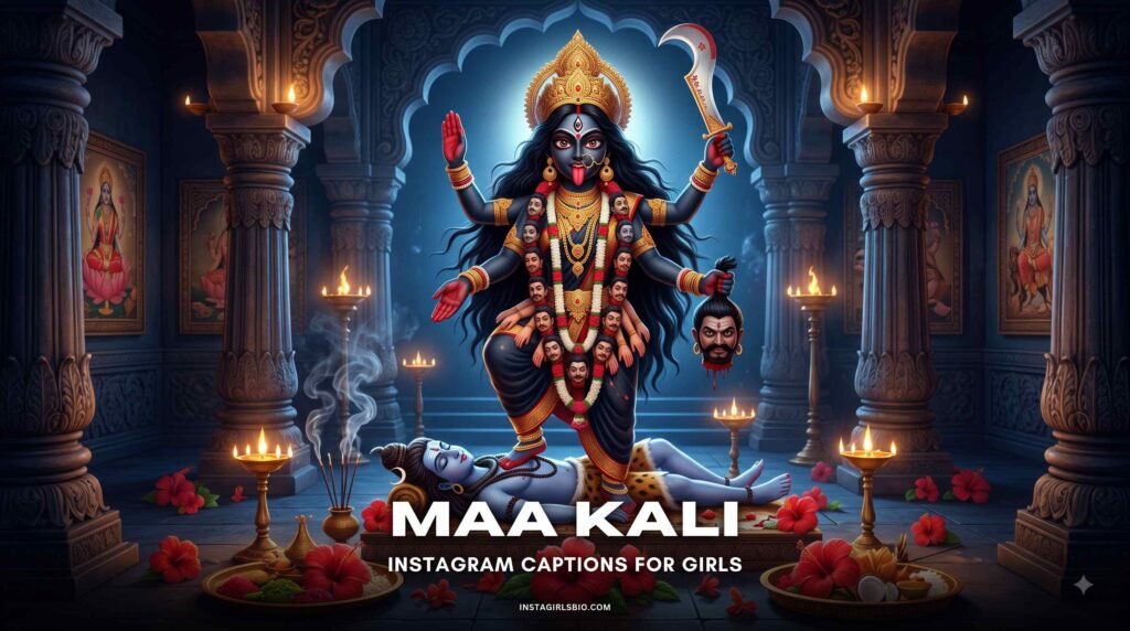 Maa kali Instagram captions