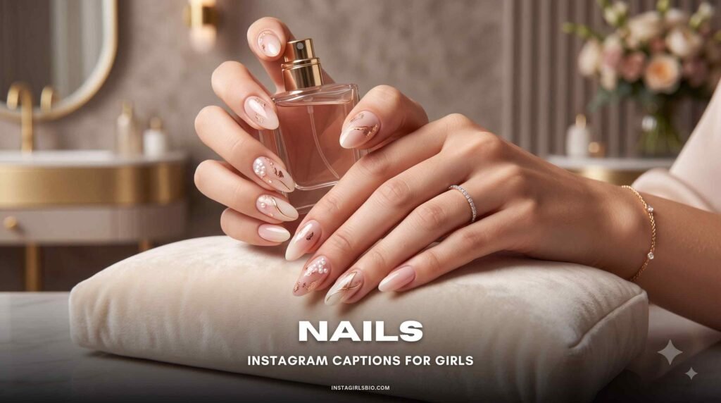 Nails Instagram captions