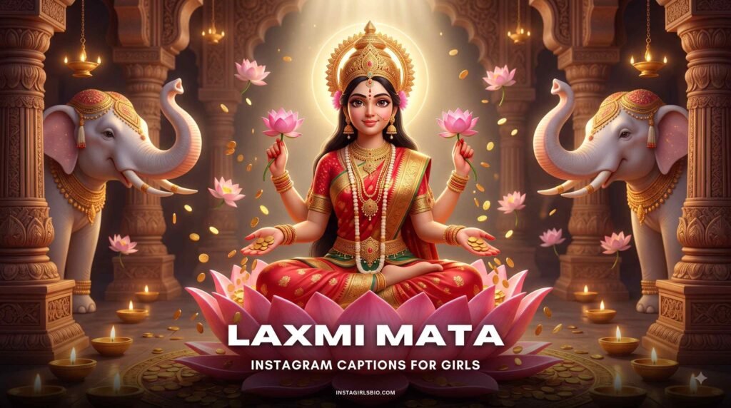Laxmi mata Instagram Captions