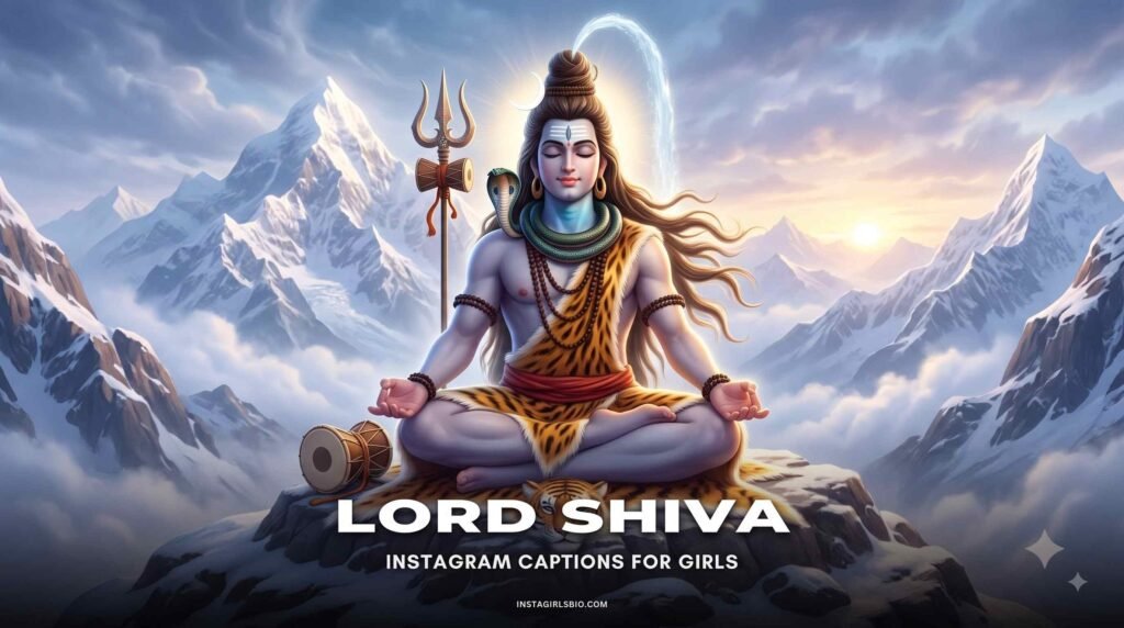 Lord Shiva Instagram Captions