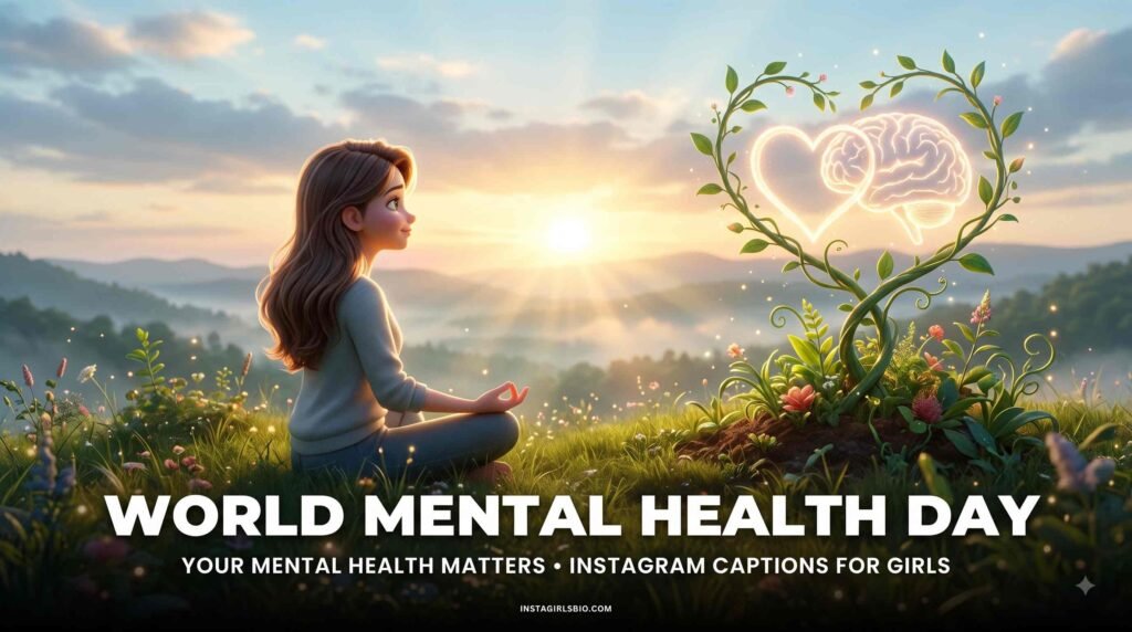 World mental health day Instagram captions