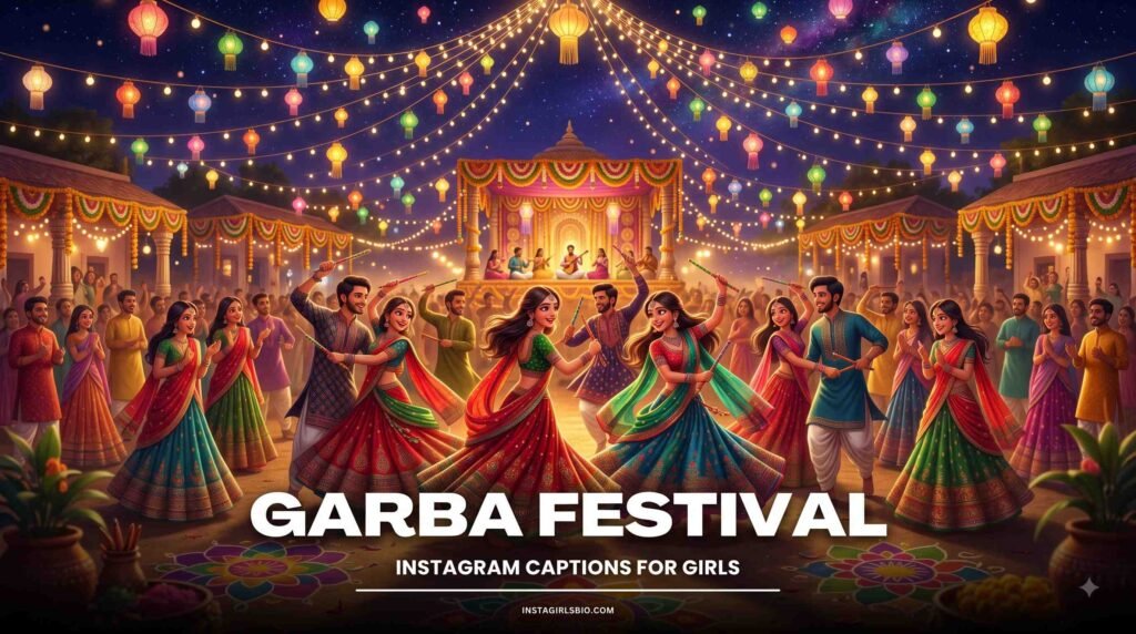 Garba festival Instagram Captions