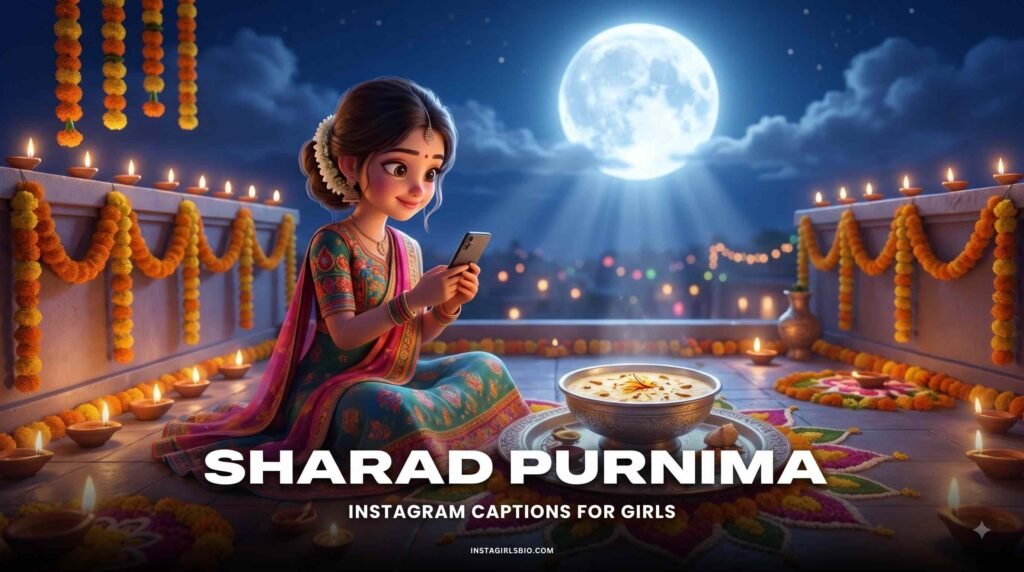 Sharad purnima captions for Instagram