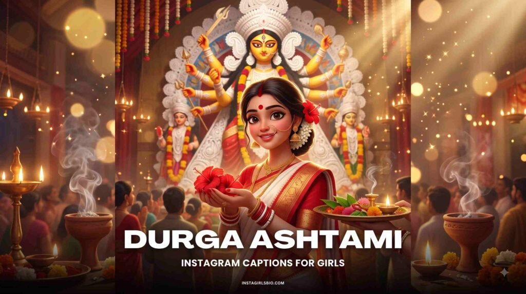 Durga Ashtami instagram Captions